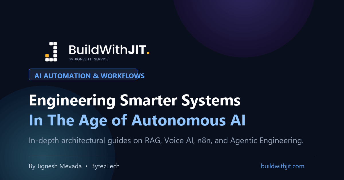 BuildWithJIT — AI Automation & Systems Engineering